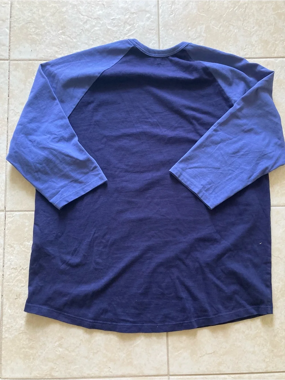 Harley-Davidson Navy & Periwinkle Raglan Shirt